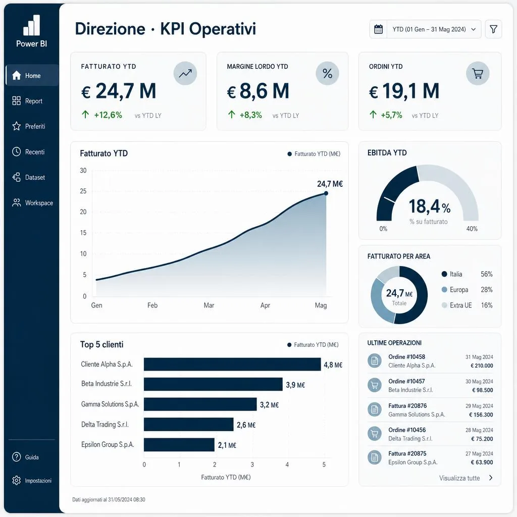 Power BI per PMI | MTF Business Solutions